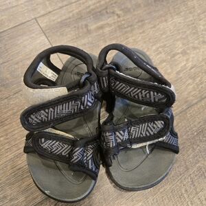 Bogs Kids Black and Gray Sandals